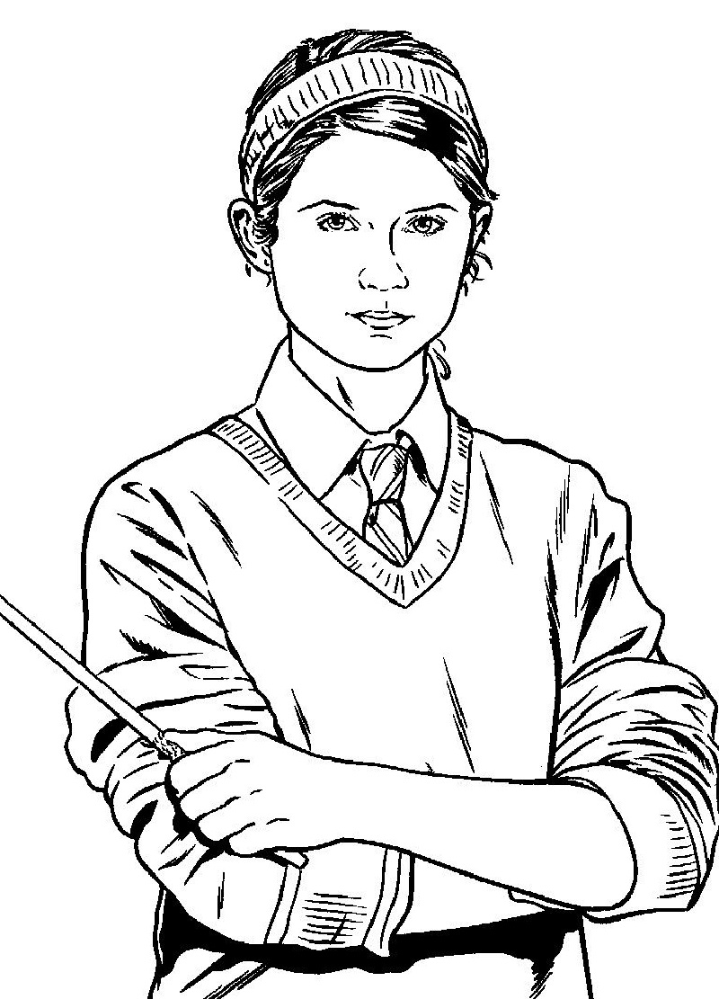 Harry Potter Coloring Pages Printables 3