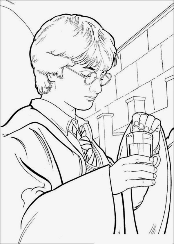 Harry Potter Coloring Pages Printables 34