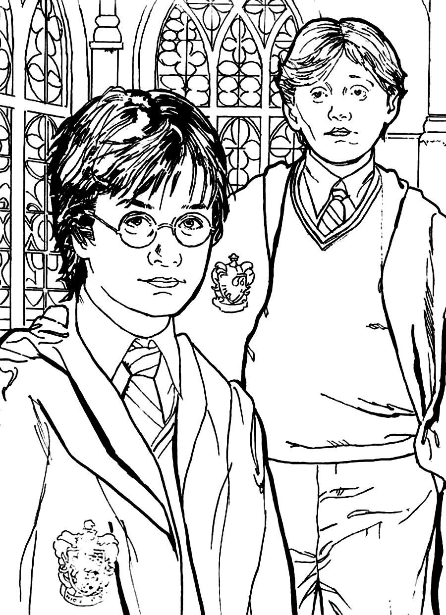 Harry Potter Coloring Pages Printables 37