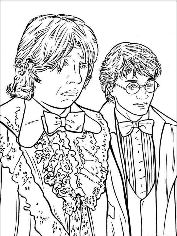 Harry Potter Coloring Pages Printables 48