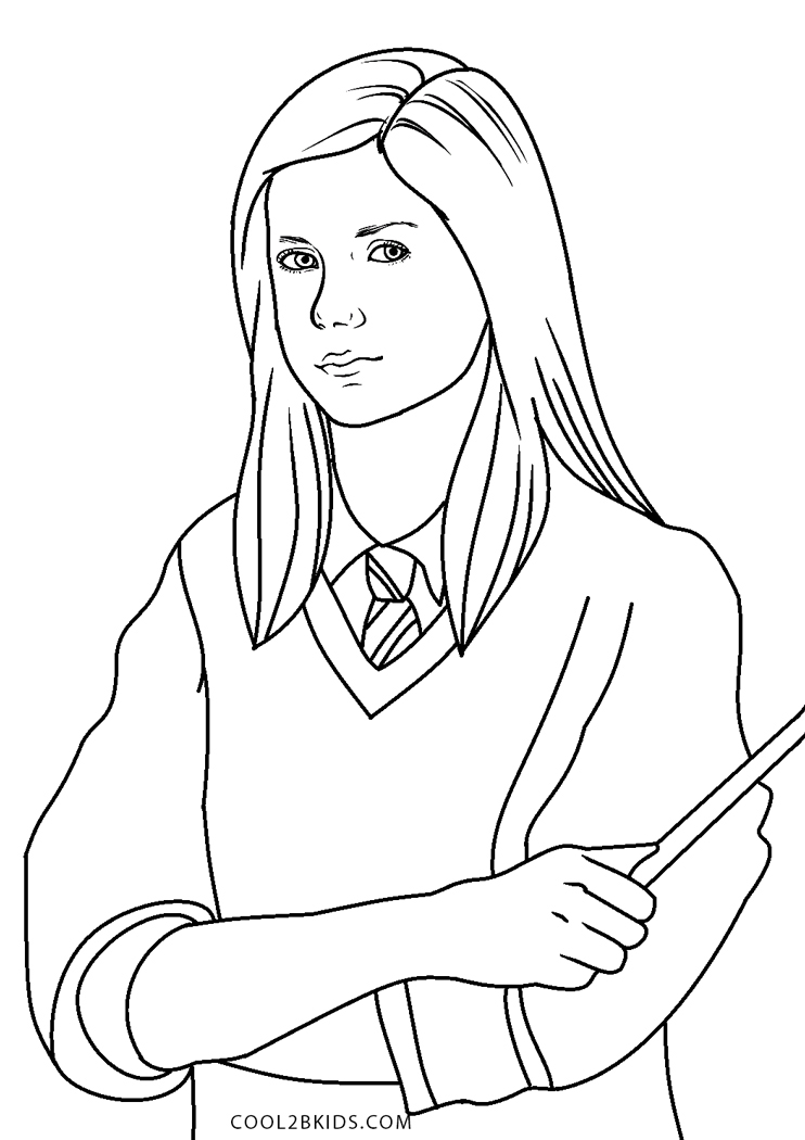 Harry Potter Coloring Pages Printables 55