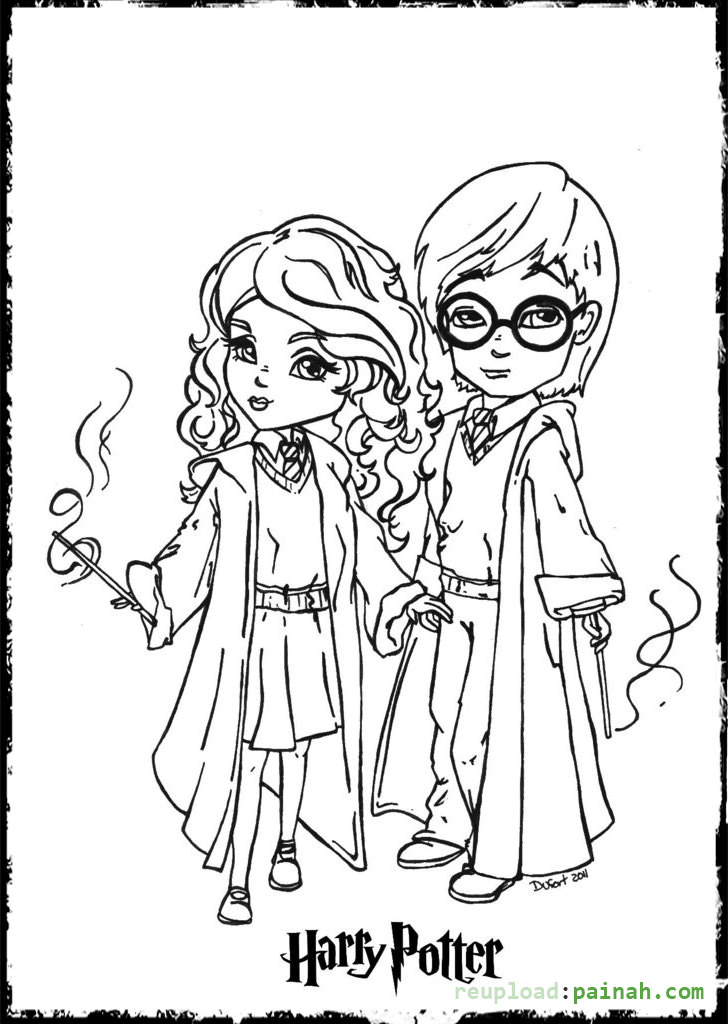 Harry Potter Coloring Pages Printables 74