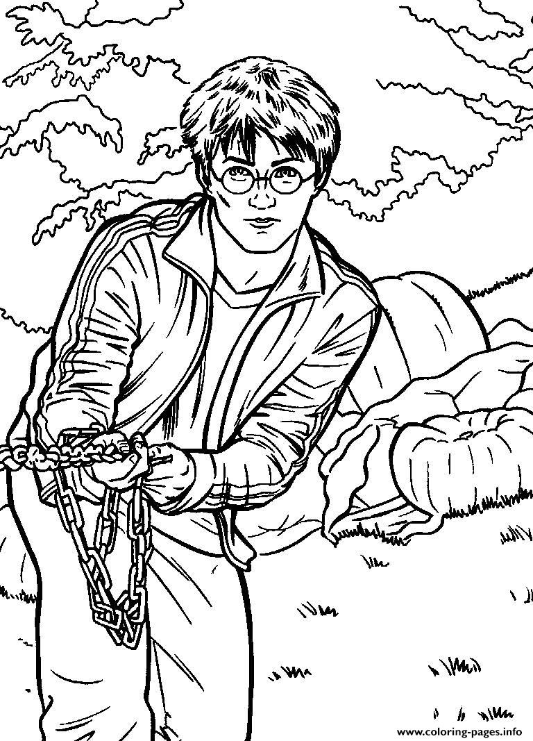 Harry Potter Coloring Pages Printables 78