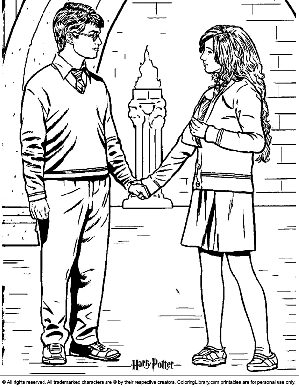 Harry Potter Coloring Pages Printables 82