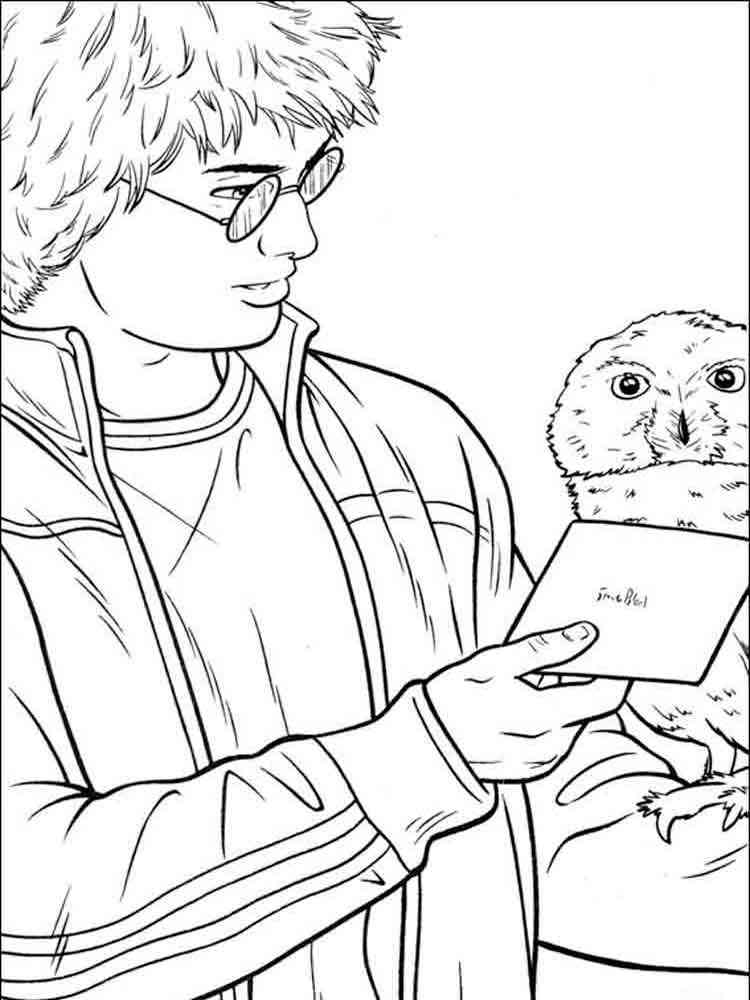 Harry Potter Coloring Pages Printables 88