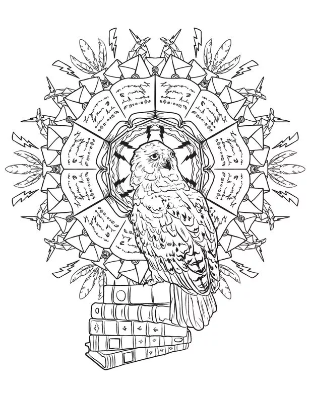 Harry Potter Coloring Pages Printables 90