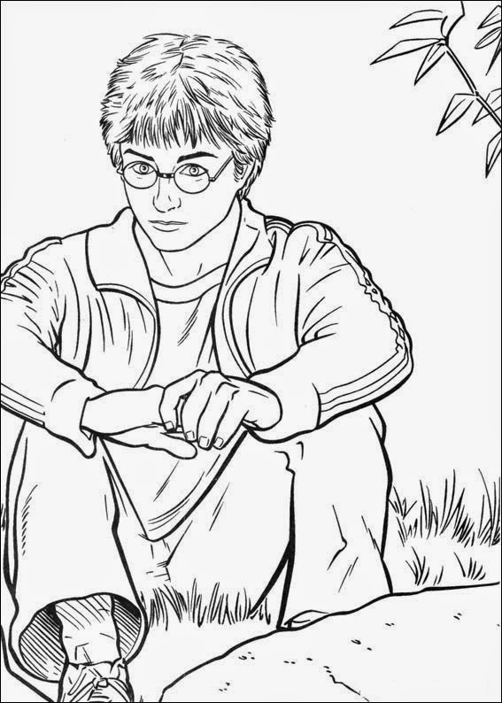 Harry Potter Coloring Pages Printables 91