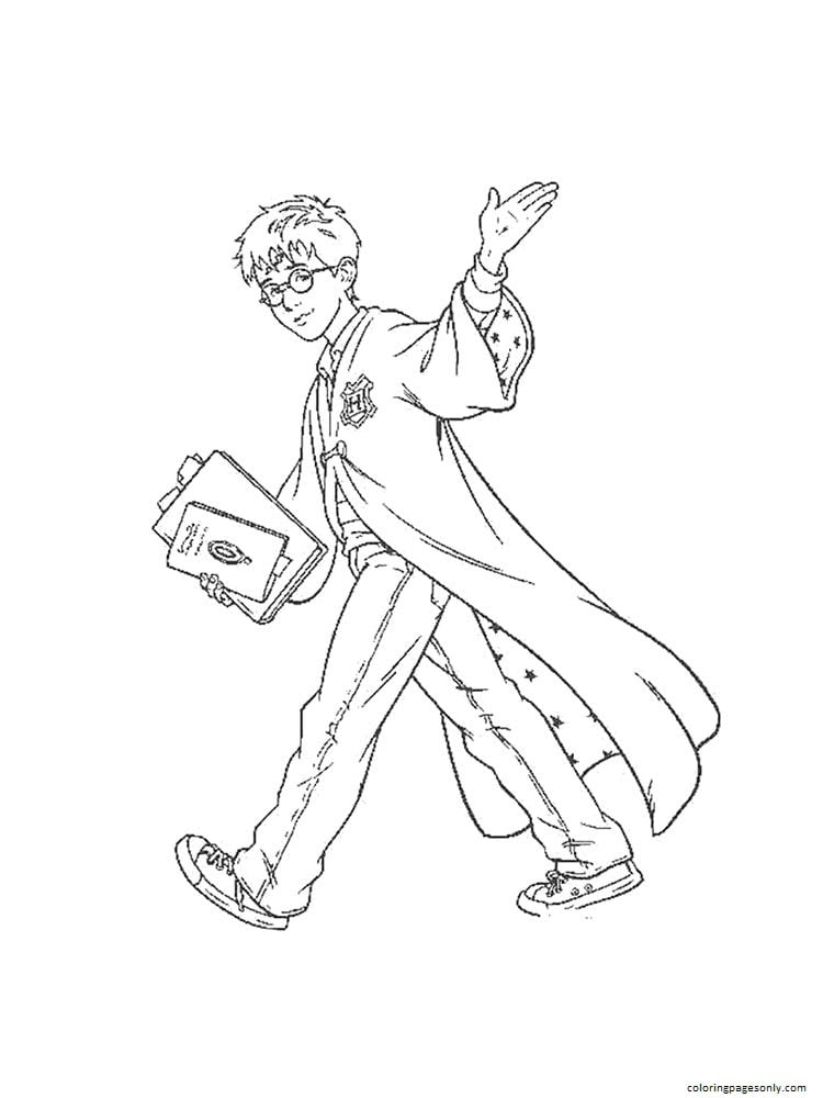 Harry Potter Coloring Pages Printables 93