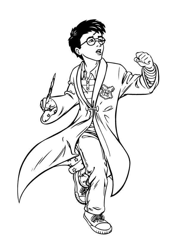 Harry Potter Coloring Pages Printables 98