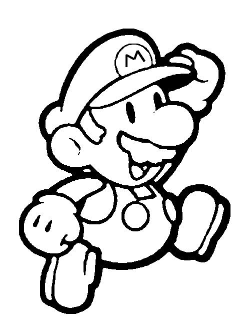 Mario Characters Coloring Pages Free Printable 28