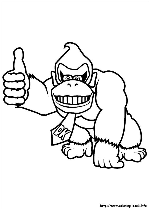 Mario Characters Coloring Pages Free Printable 31