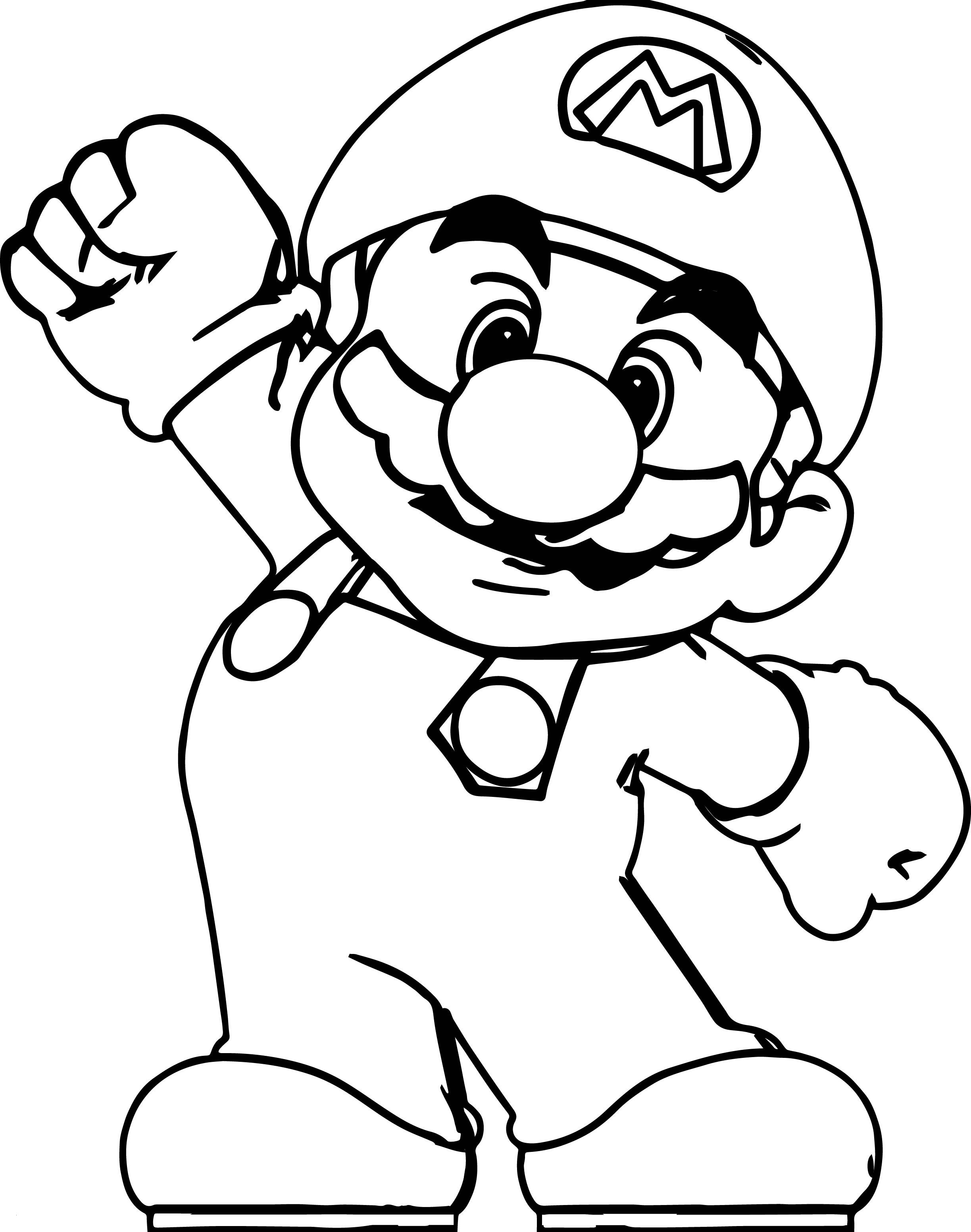 Mario Characters Coloring Pages Free Printable 46