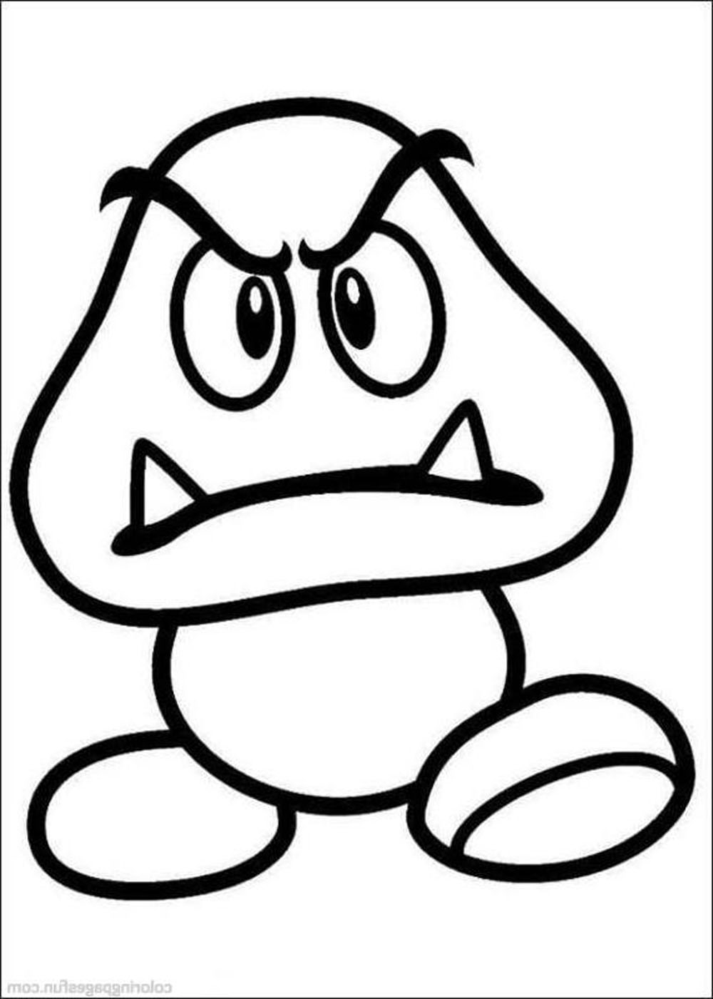 Mario Characters Coloring Pages Free Printable 50