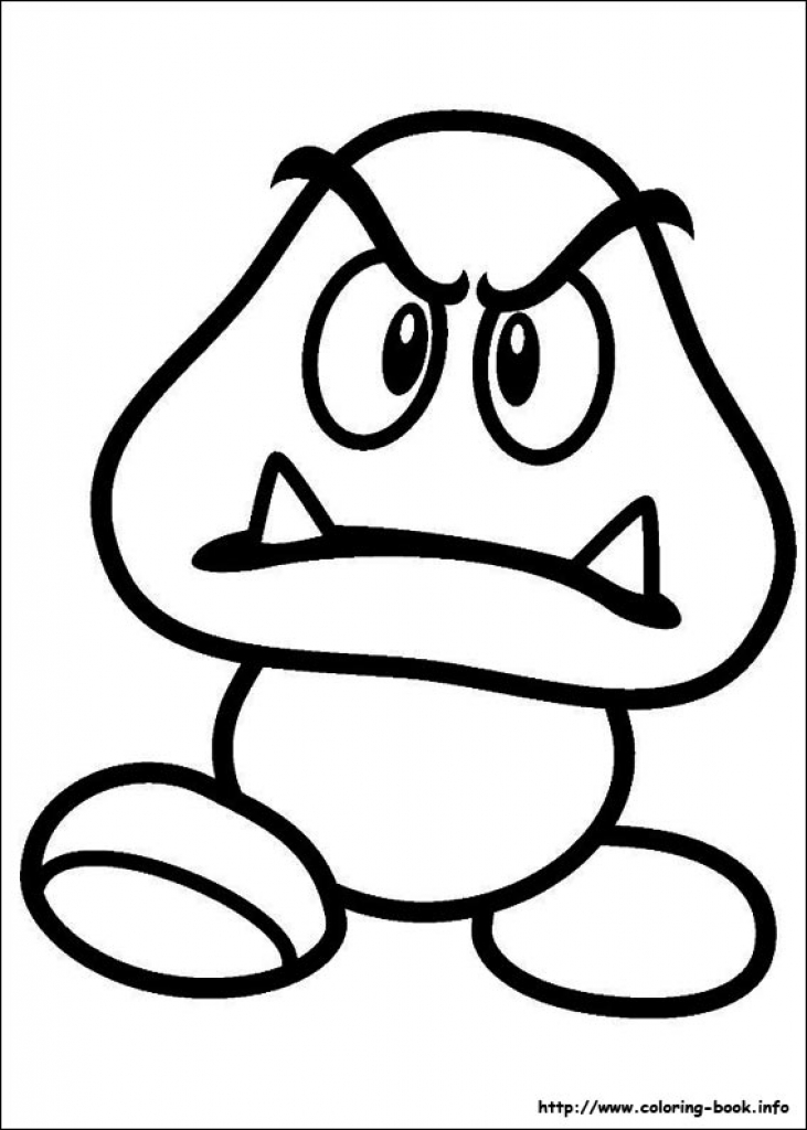 Mario Characters Coloring Pages Free Printable 51