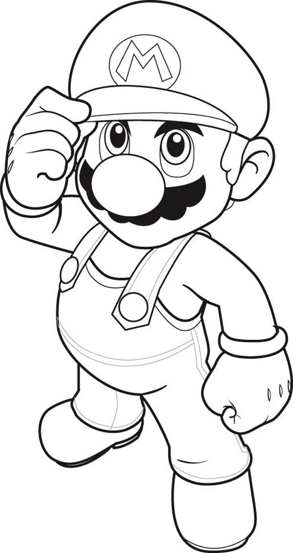 Mario Characters Coloring Pages Free Printable 52