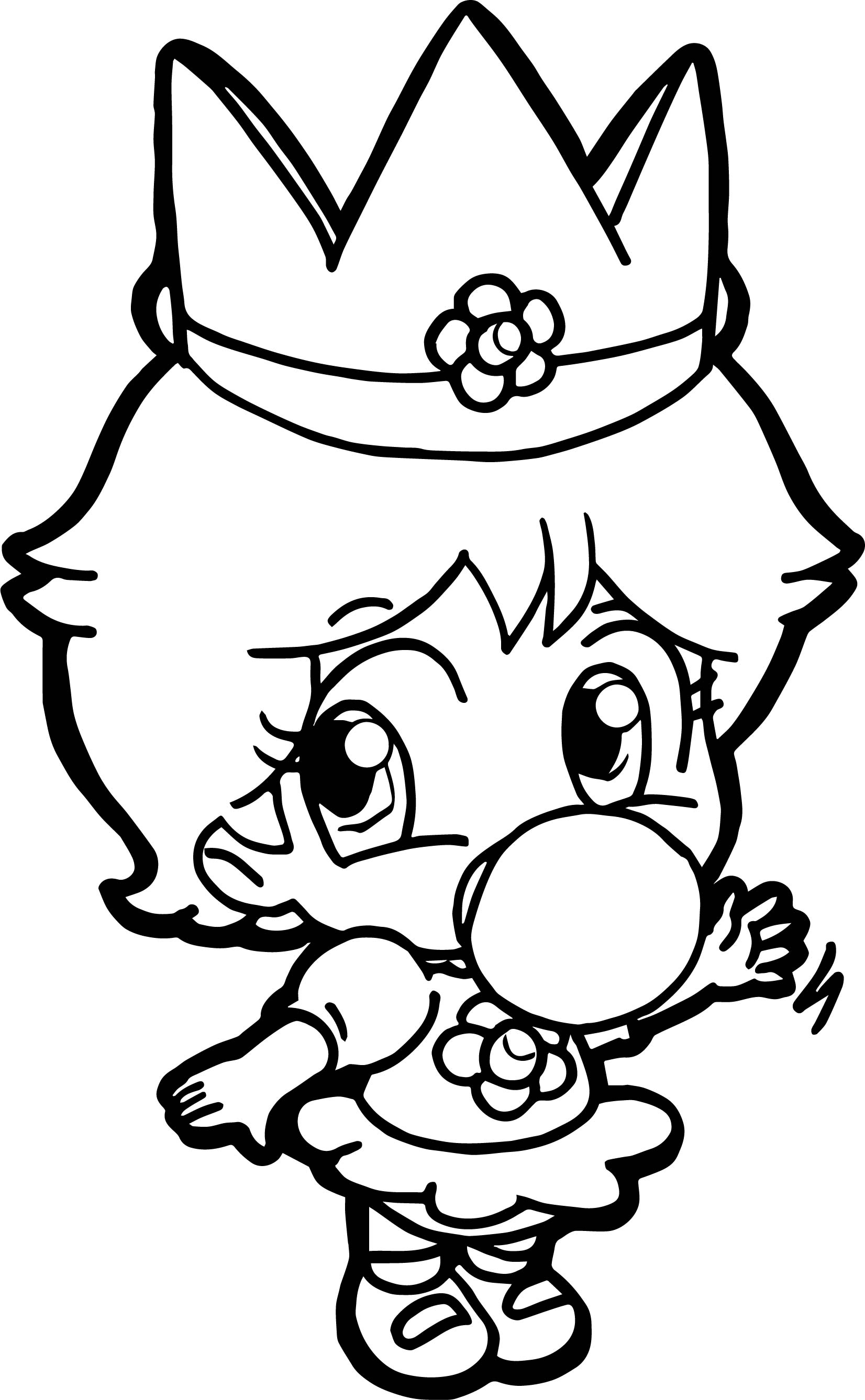 Mario Characters Coloring Pages Free Printable 62