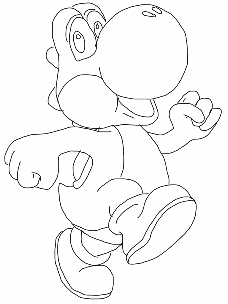 Mario Characters Coloring Pages Free Printable 67