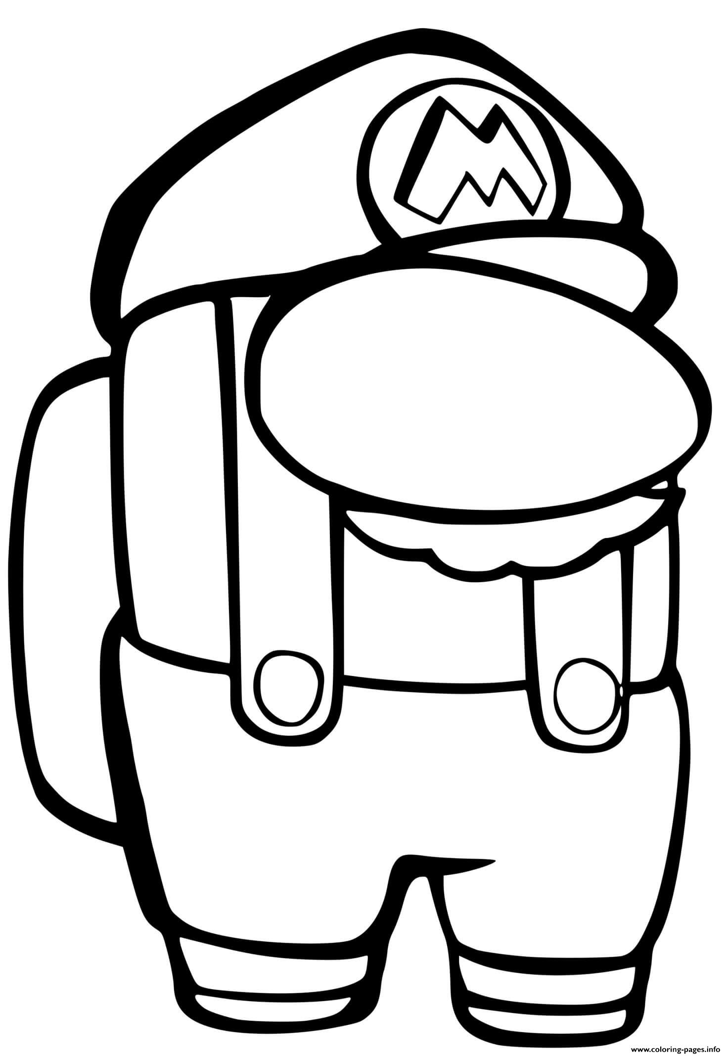 Mario Characters Coloring Pages Free Printable 73