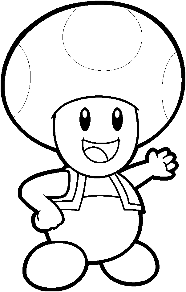 Mario Characters Coloring Pages Free Printable 84