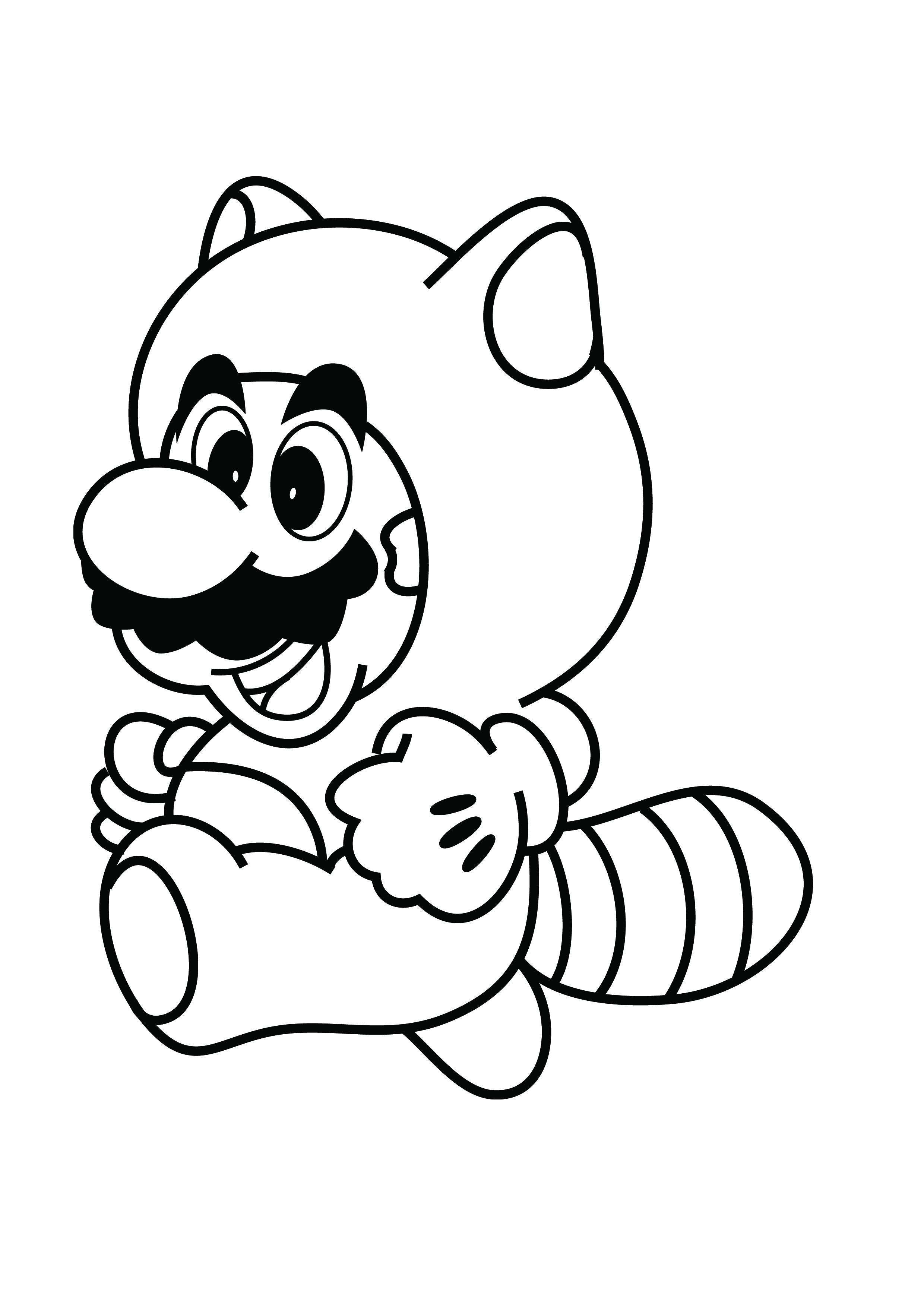 Mario Characters Coloring Pages Free Printable 94