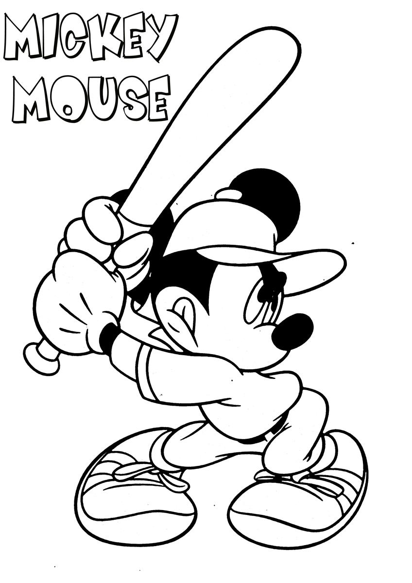 Mickey Mouse Coloring Pages Free Printables 101