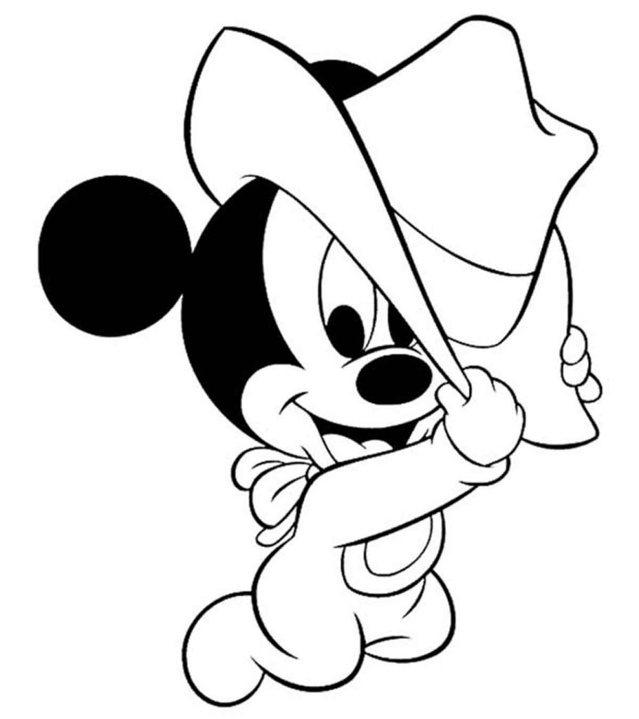 Mickey Mouse Coloring Pages Free Printables 102