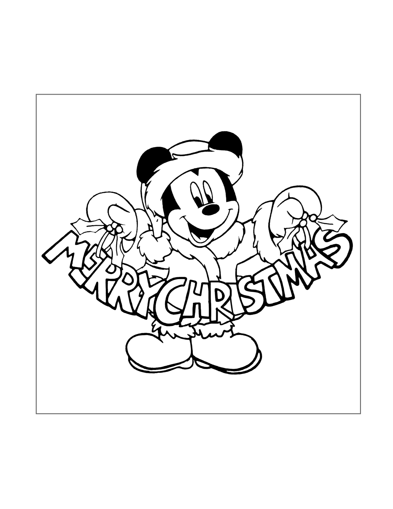 Mickey Mouse Coloring Pages Free Printables 112