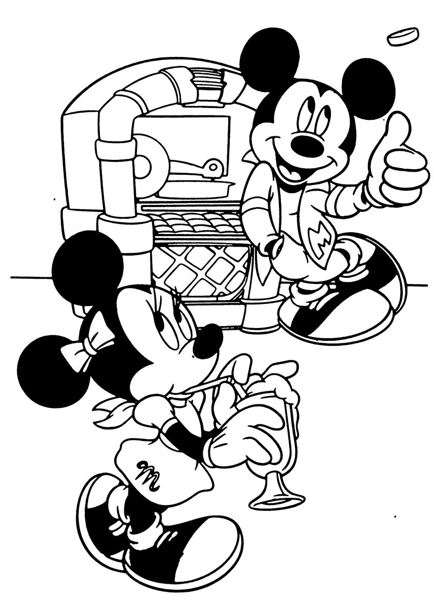 Mickey Mouse Coloring Pages Free Printables 114