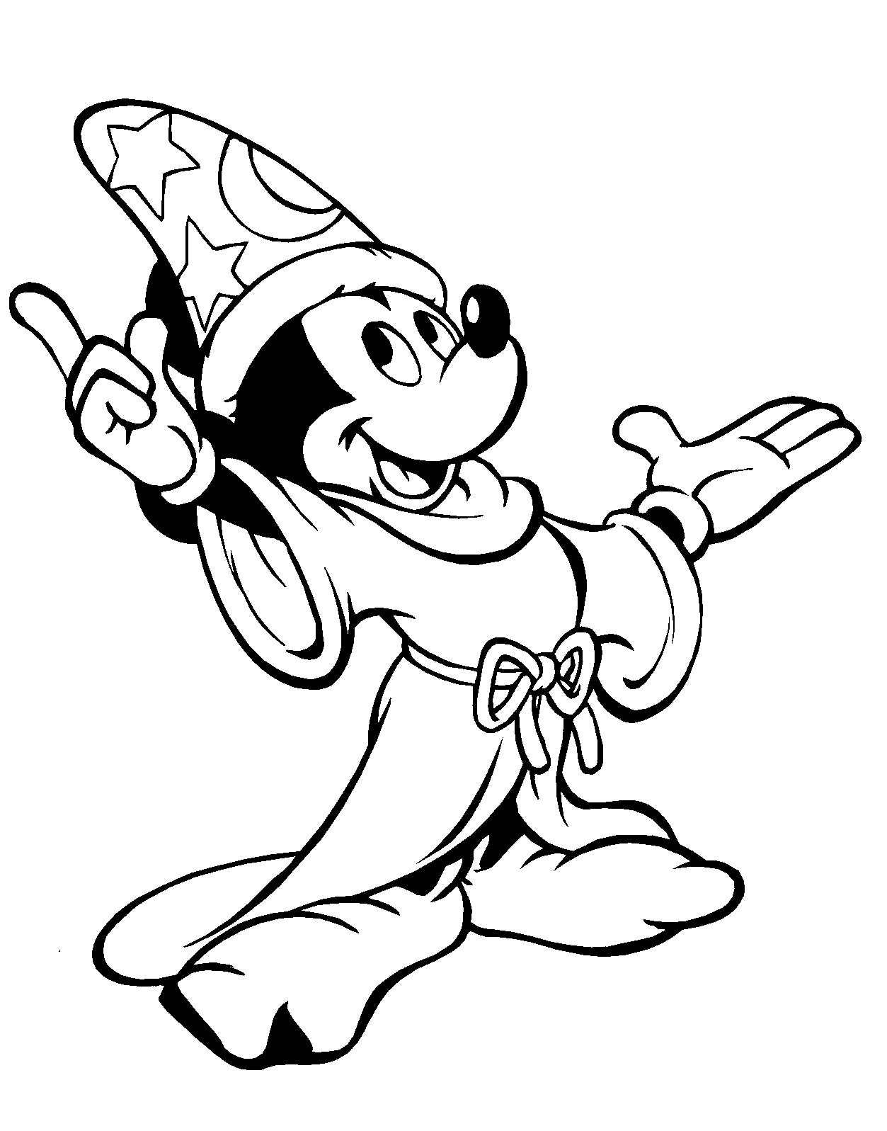 Mickey Mouse Coloring Pages Free Printables 120