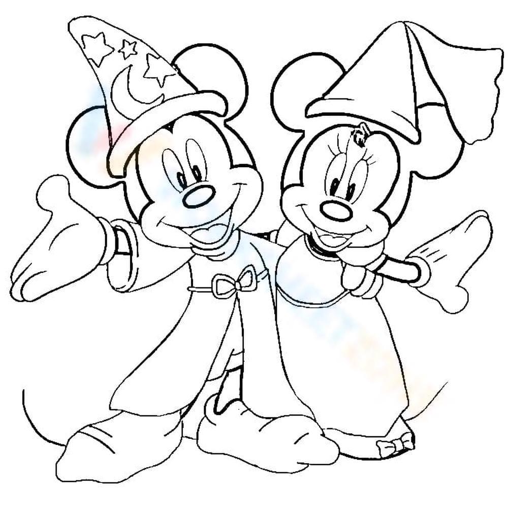 Mickey Mouse Coloring Pages Free Printables 129