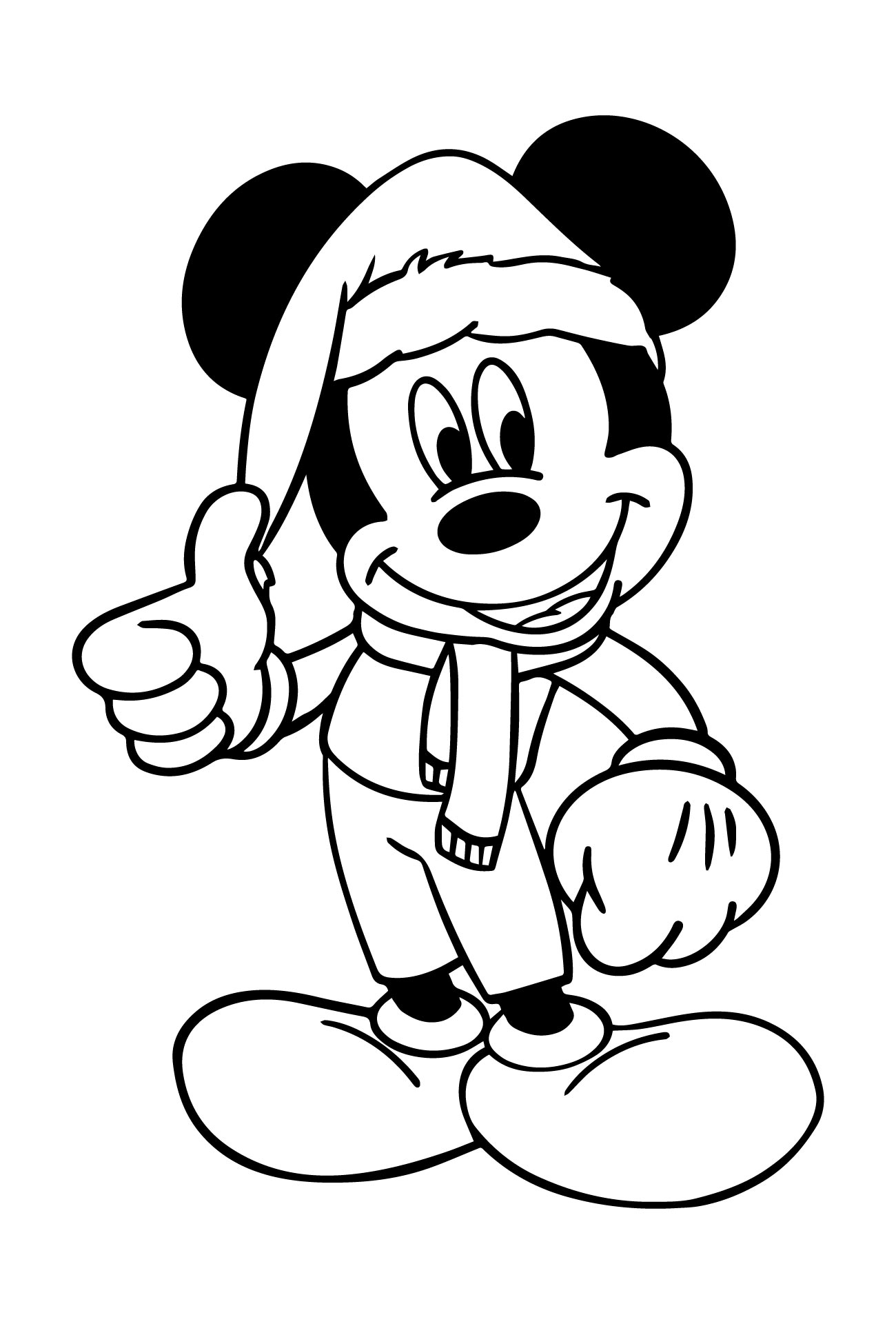 Mickey Mouse Coloring Pages Free Printables 133