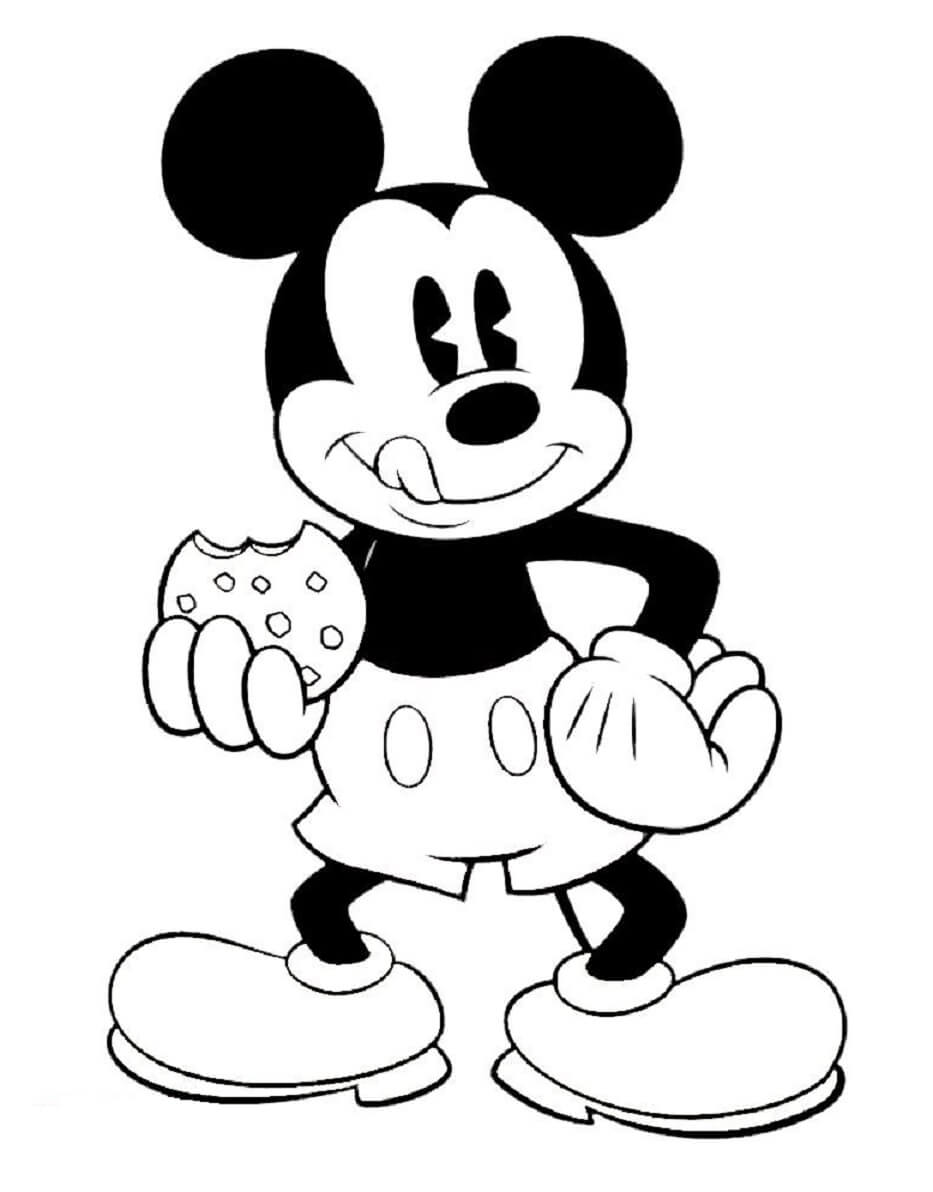 Mickey Mouse Coloring Pages Free Printables 137