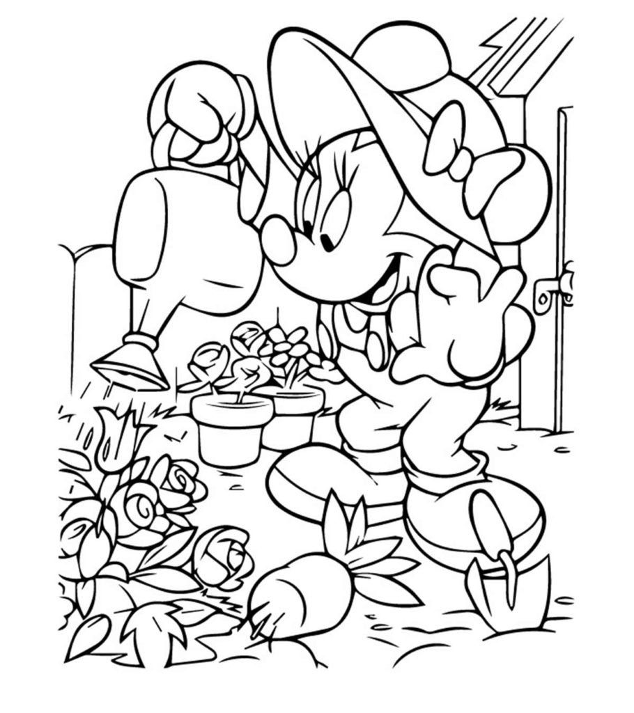 Mickey Mouse Coloring Pages Free Printables 148