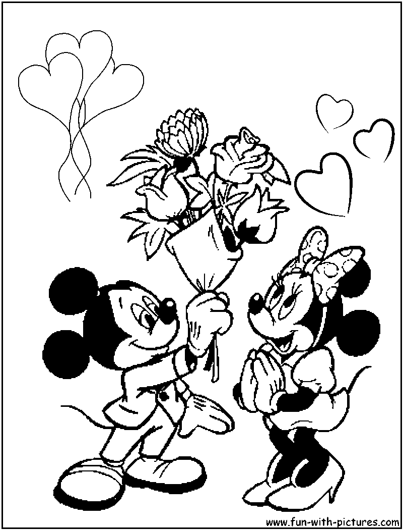 Mickey Mouse Coloring Pages Free Printables 156