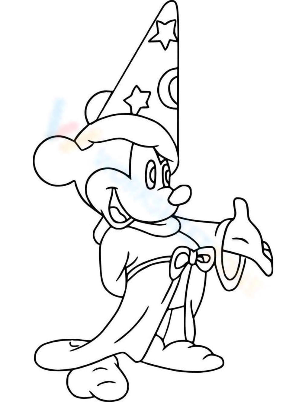 Mickey Mouse Coloring Pages Free Printables 157