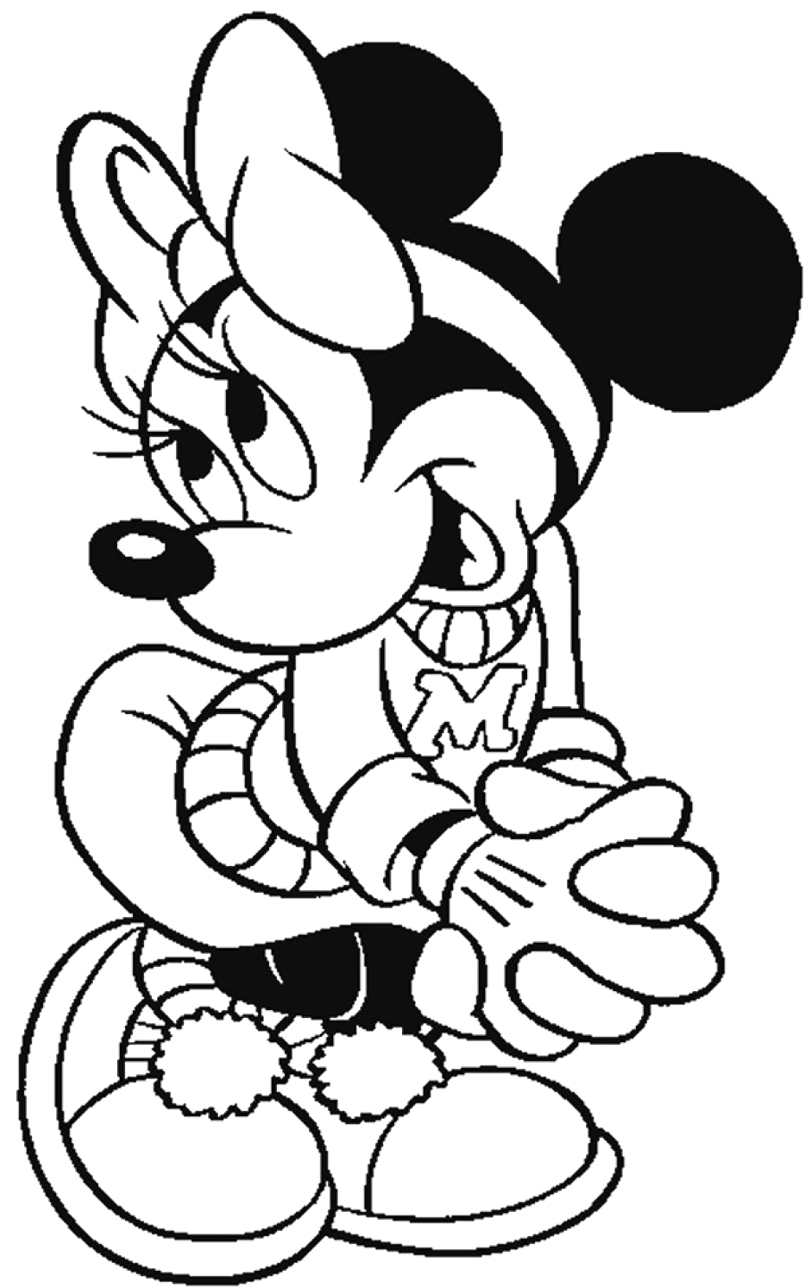 Mickey Mouse Coloring Pages Free Printables 166