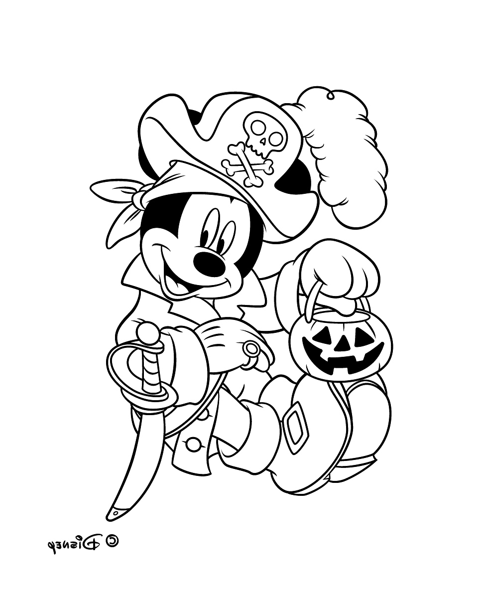 Mickey Mouse Coloring Pages Free Printables 169