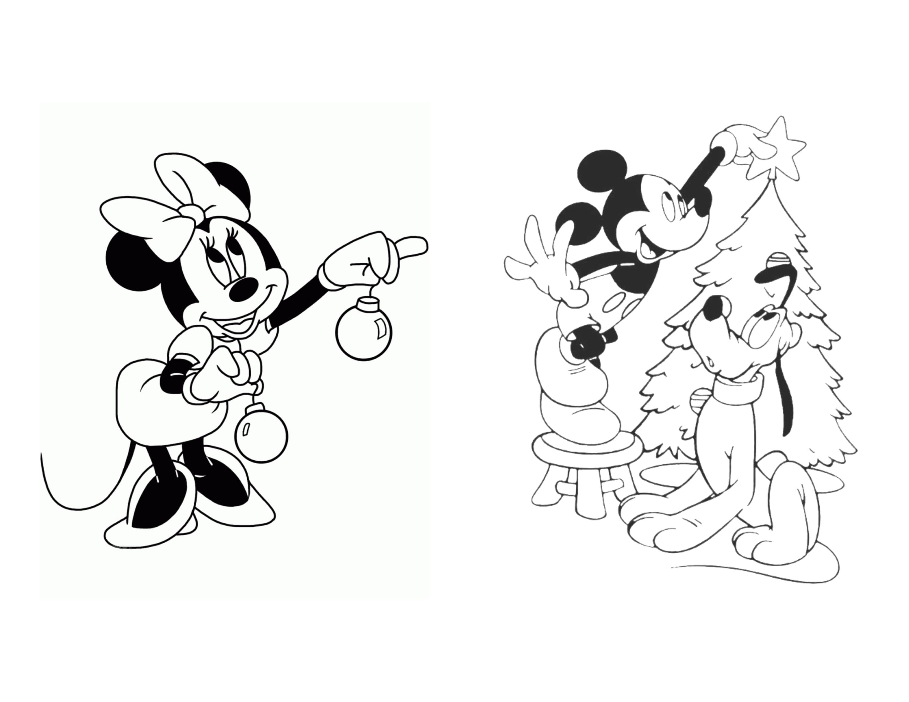 Mickey Mouse Coloring Pages Free Printables 24