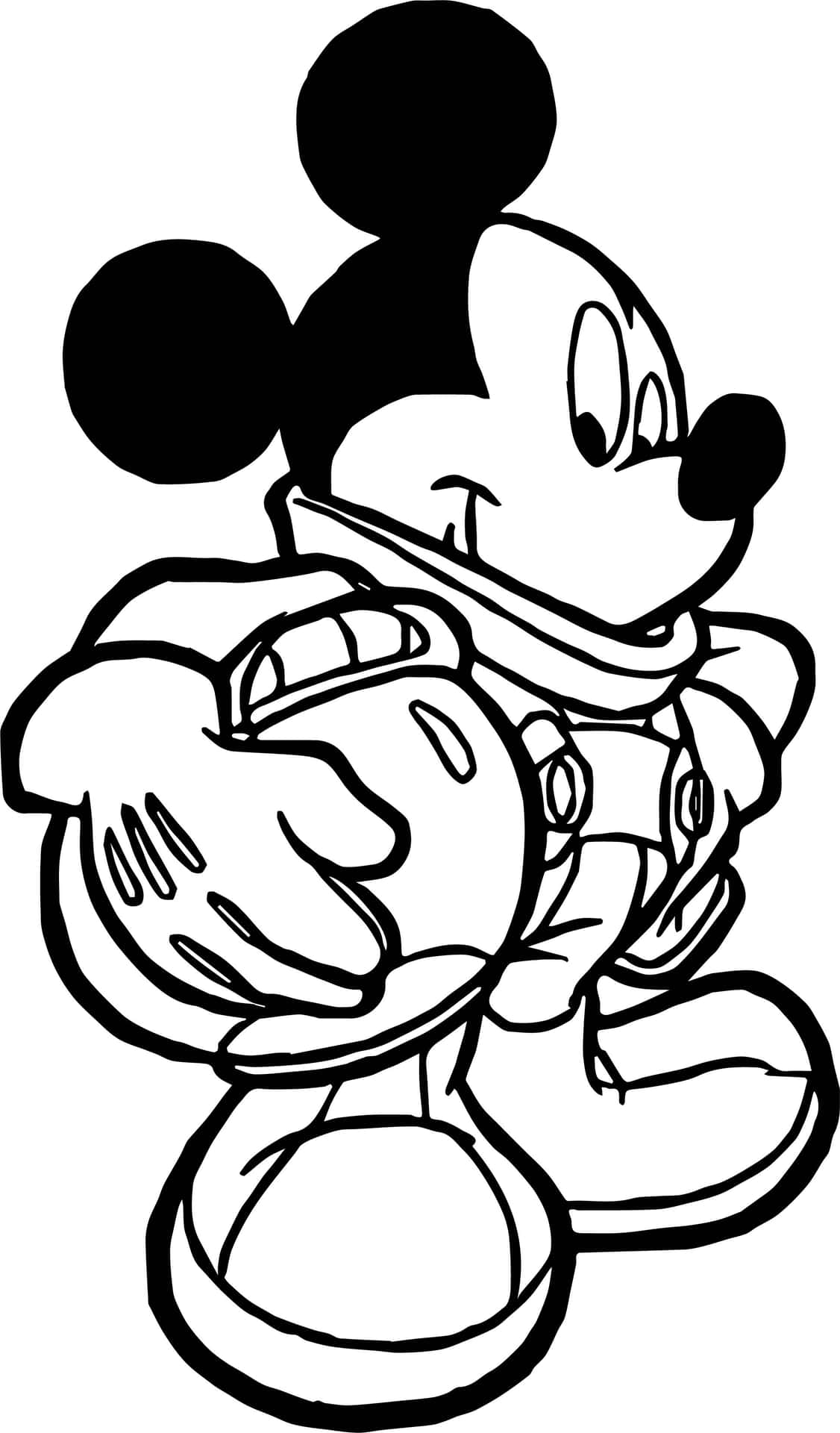 Mickey Mouse Coloring Pages Free Printables 30