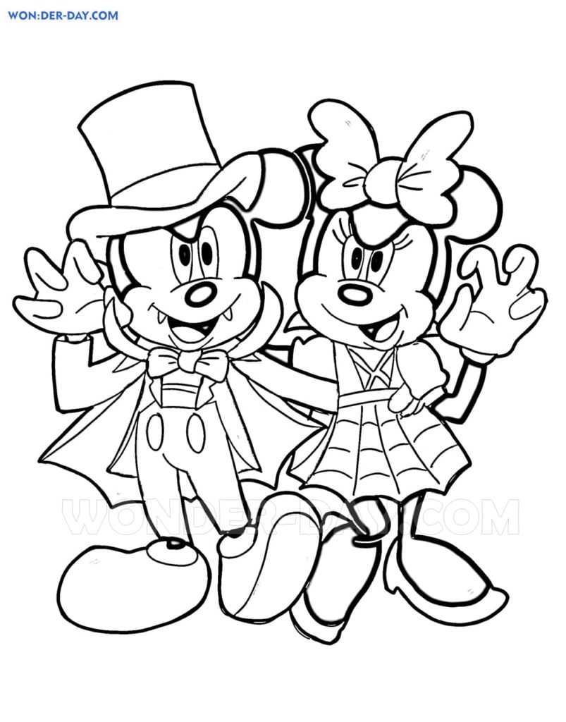 Mickey Mouse Coloring Pages Free Printables 32