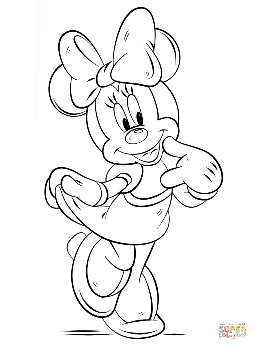 Mickey Mouse Coloring Pages Free Printables 34