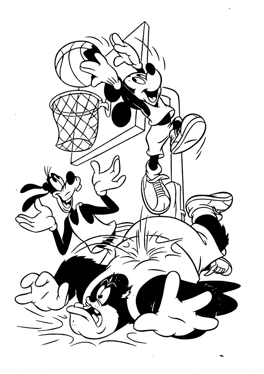 Mickey Mouse Coloring Pages Free Printables 35