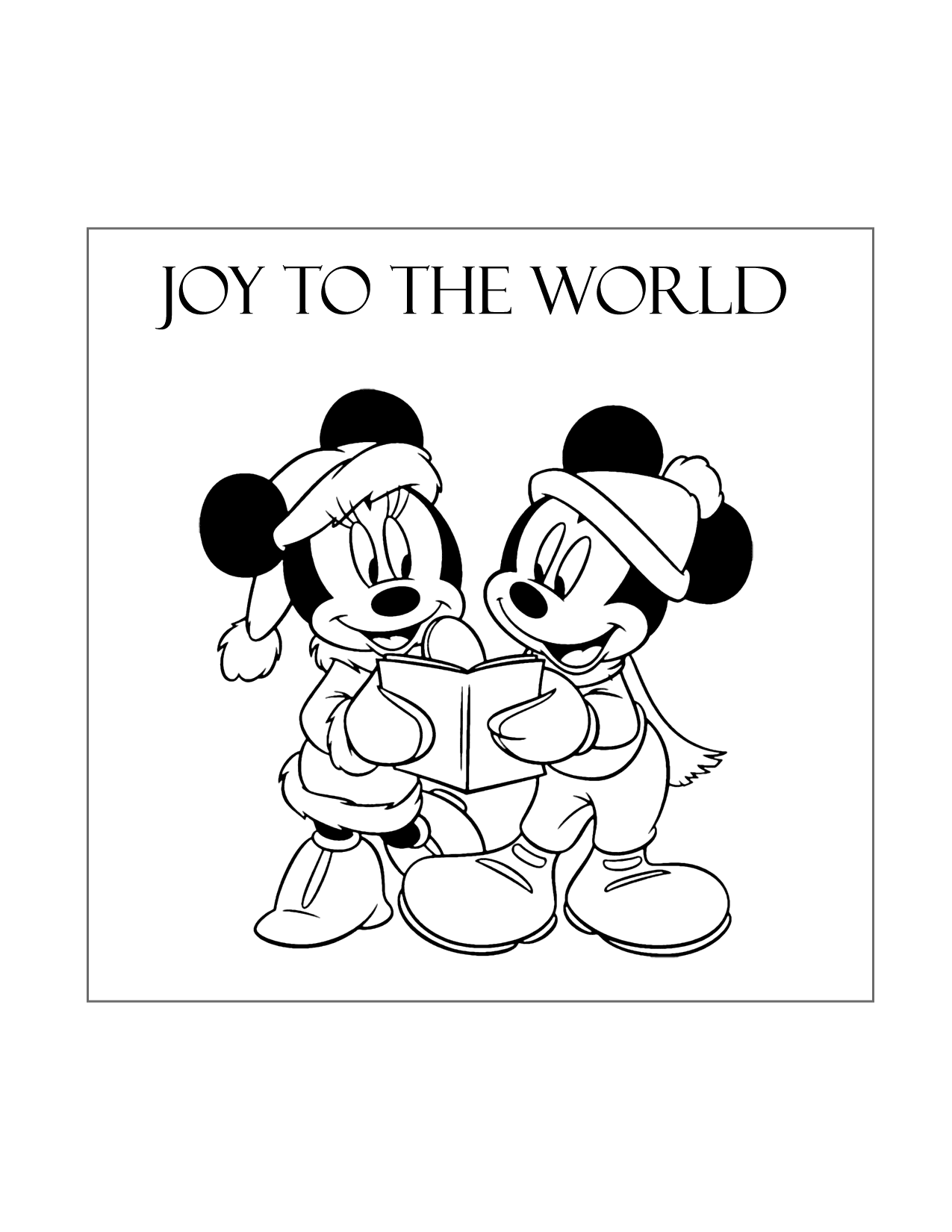 Mickey Mouse Coloring Pages Free Printables 37