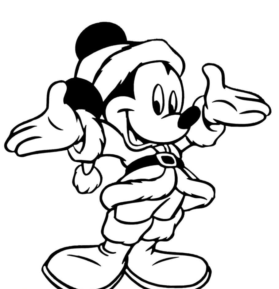 Mickey Mouse Coloring Pages Free Printables 5