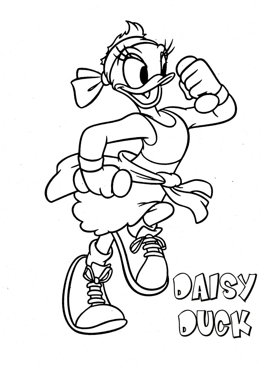 Mickey Mouse Coloring Pages Free Printables 50