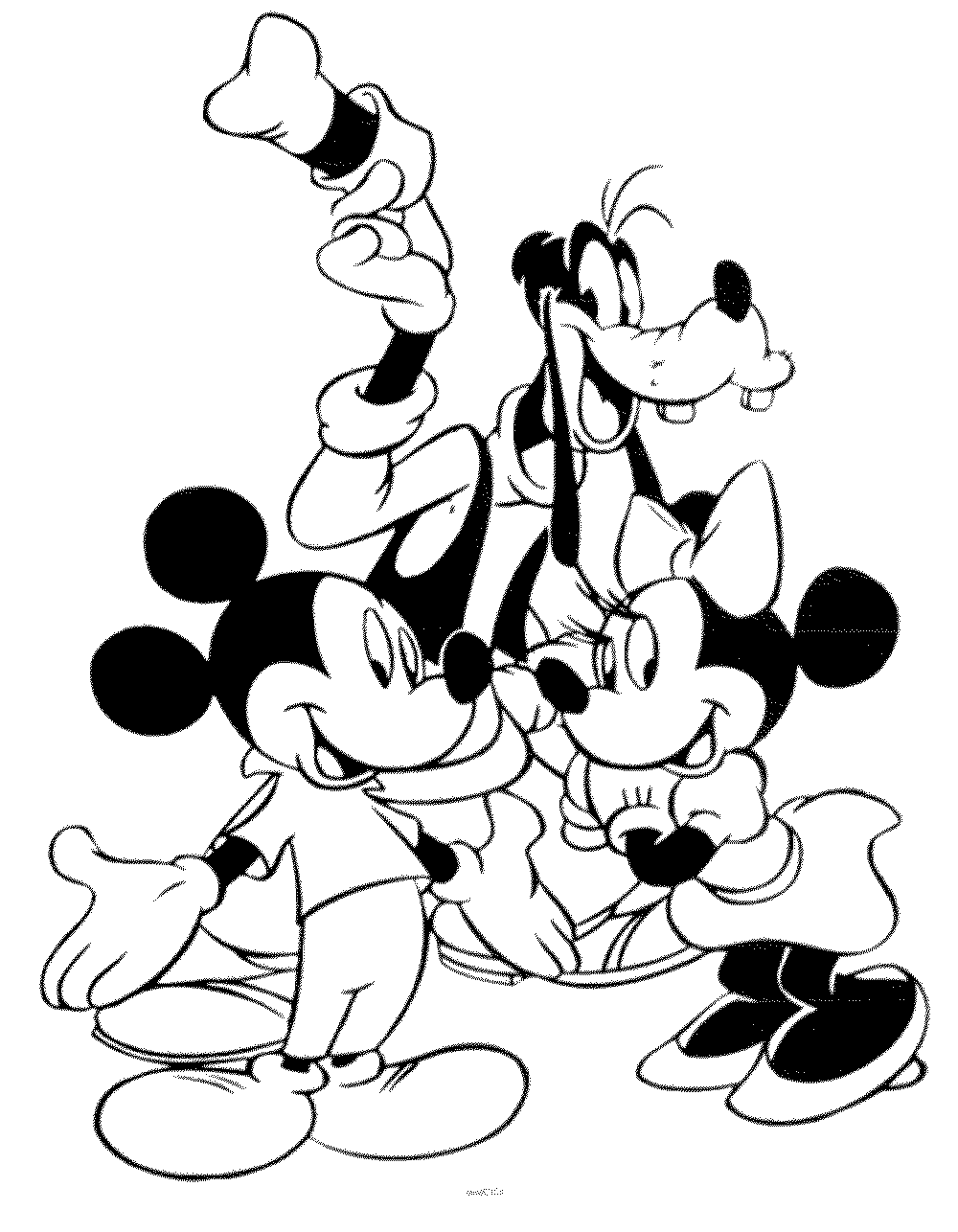 Mickey Mouse Coloring Pages Free Printables 51