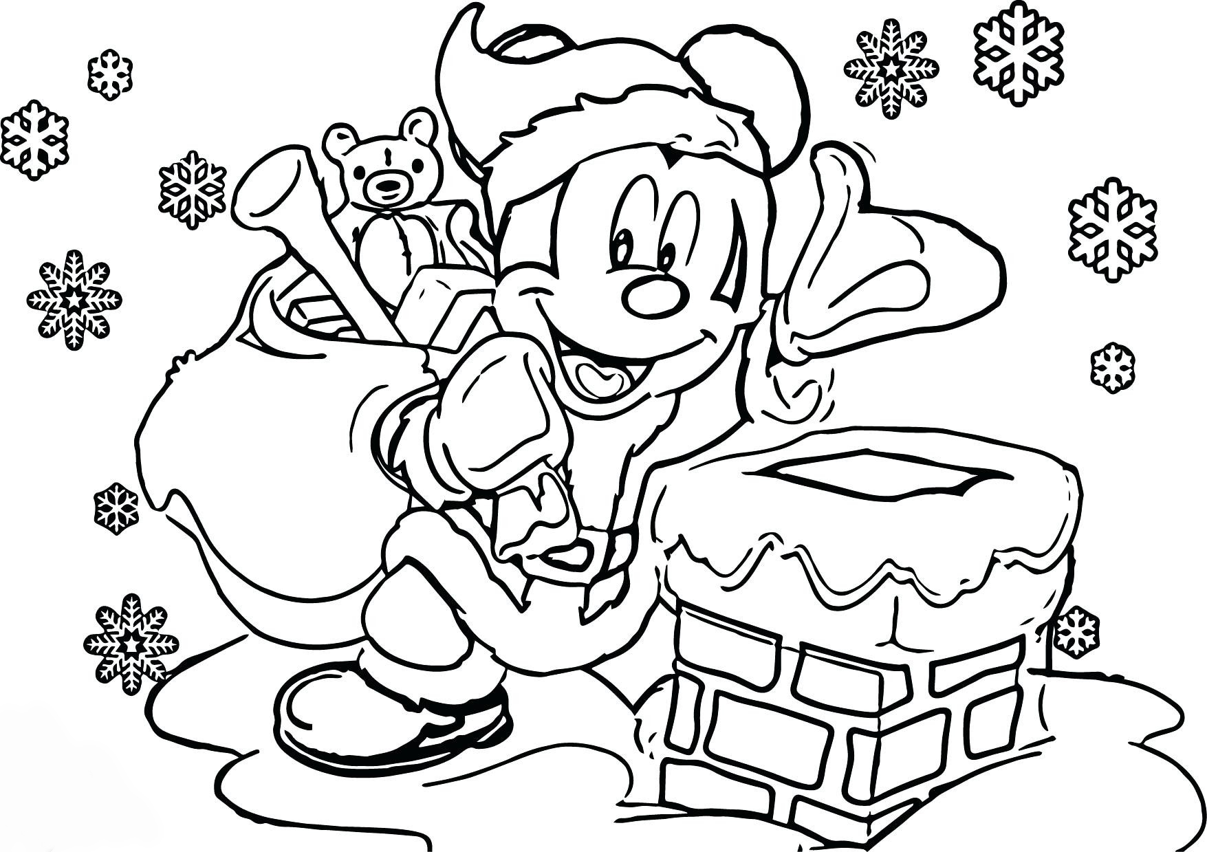 Mickey Mouse Coloring Pages Free Printables 52