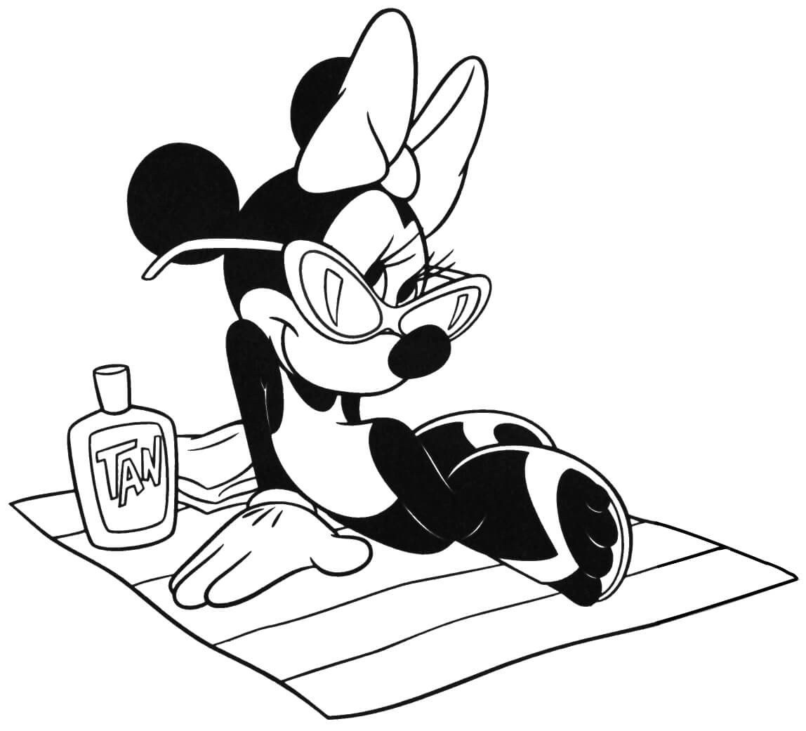 Mickey Mouse Coloring Pages Free Printables 60