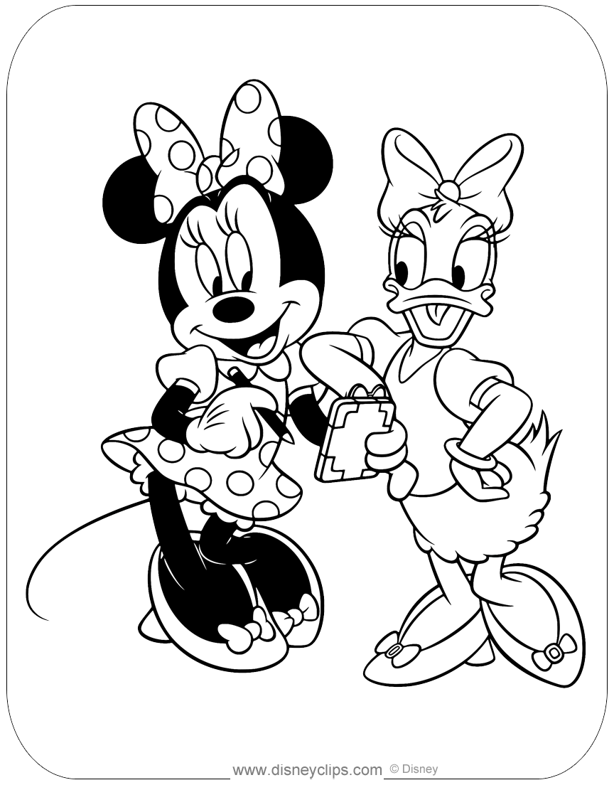 Mickey Mouse Coloring Pages Free Printables 62