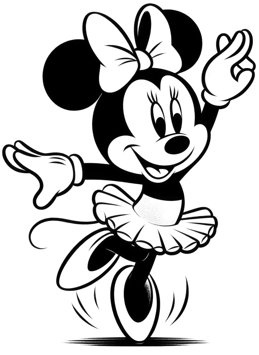 Mickey Mouse Coloring Pages Free Printables 64